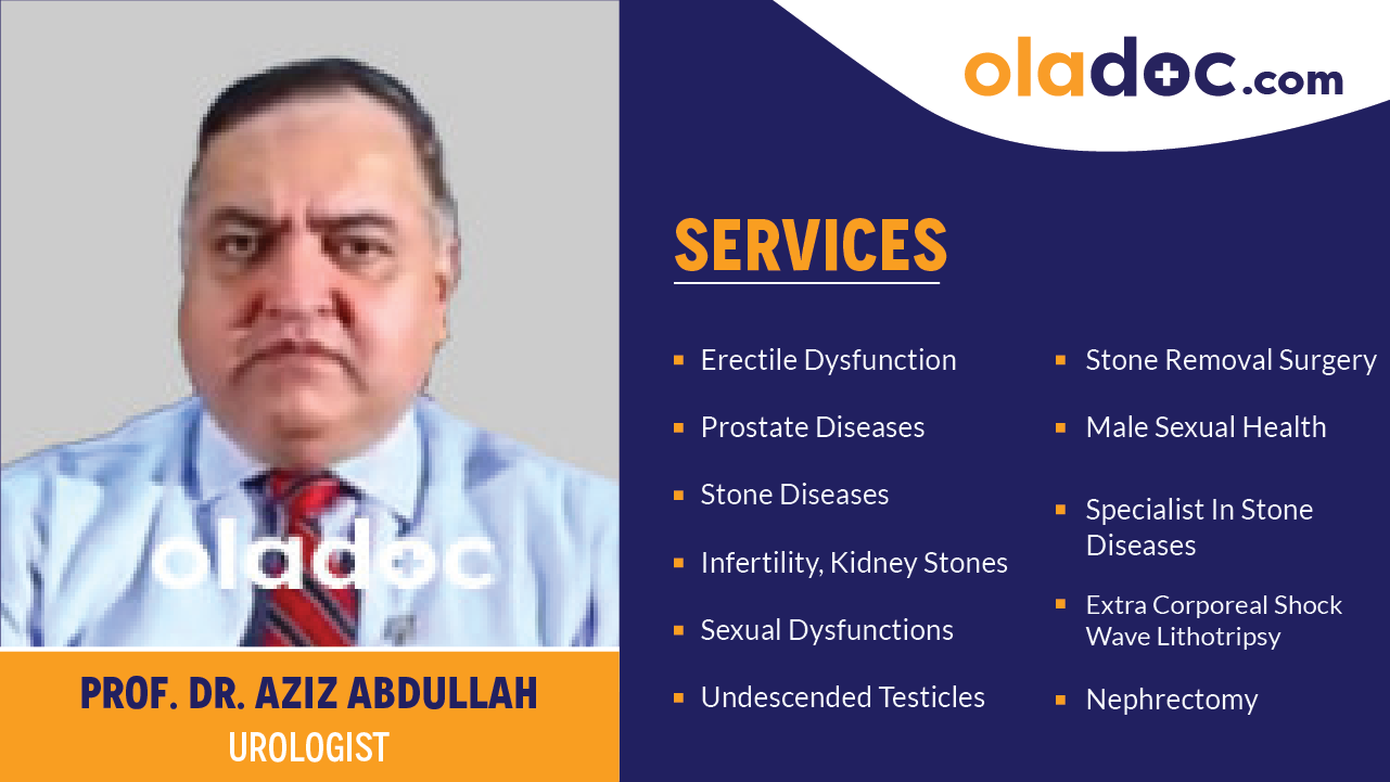 Services provided by Dr.Aziz Abdullah